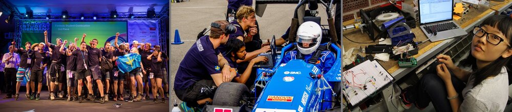 CFS: last-minute trackside debugging, the electronics build, and celebrating third place at Formula Student Germany
