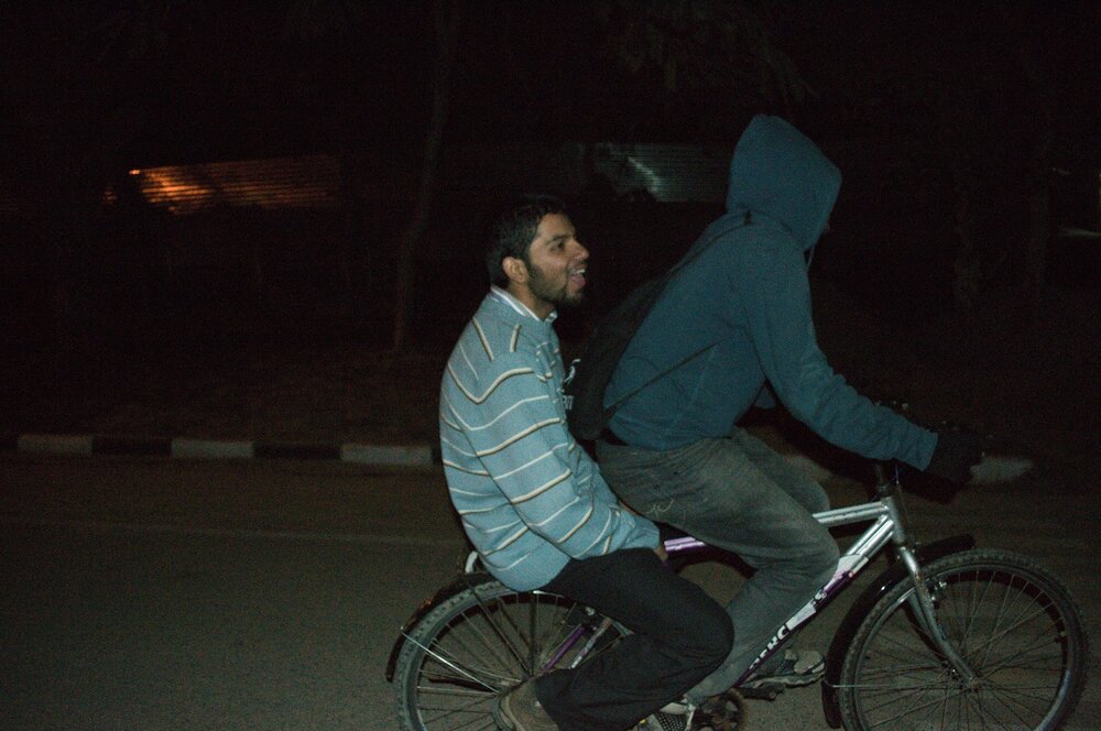 Cycling back after the show