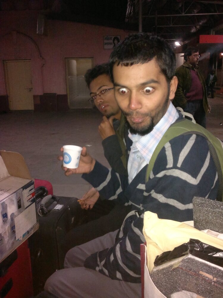 Hot coffee at Jhansi