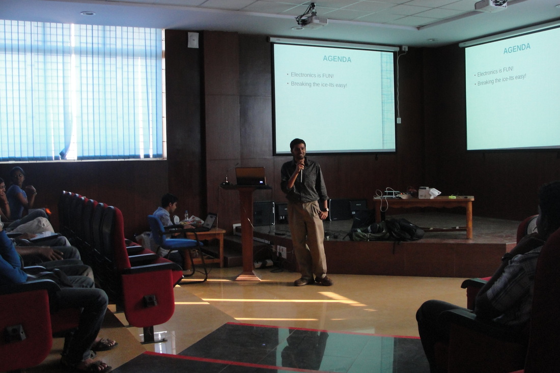 The talk at SJCE