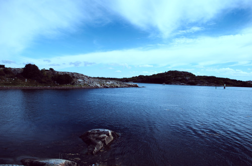 First view of the archipelago from the air