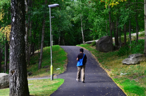 One of the walkways